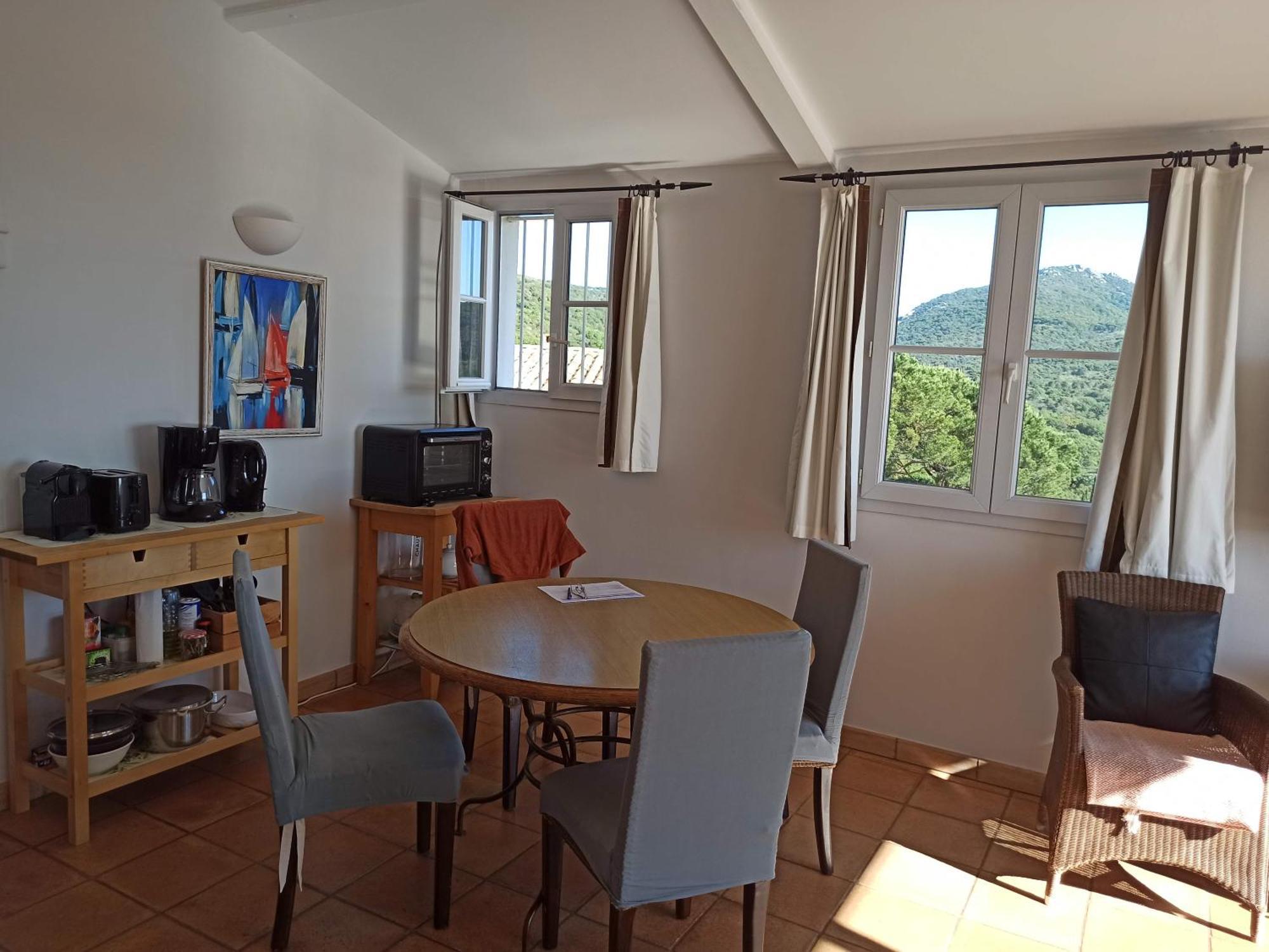 グリモーLes Restanques, Bastides Vue Golfe Saint Tropezアパートメント エクステリア 写真