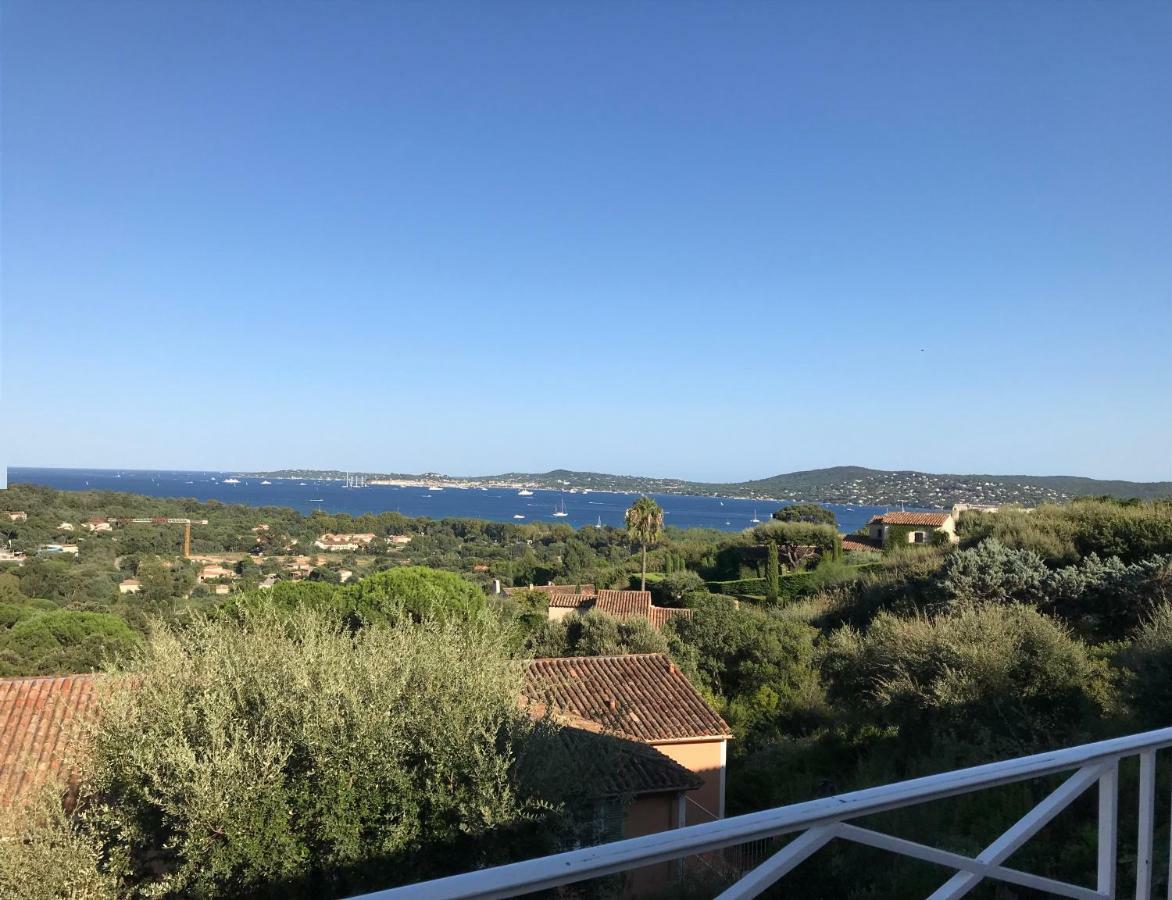 グリモーLes Restanques, Bastides Vue Golfe Saint Tropezアパートメント エクステリア 写真